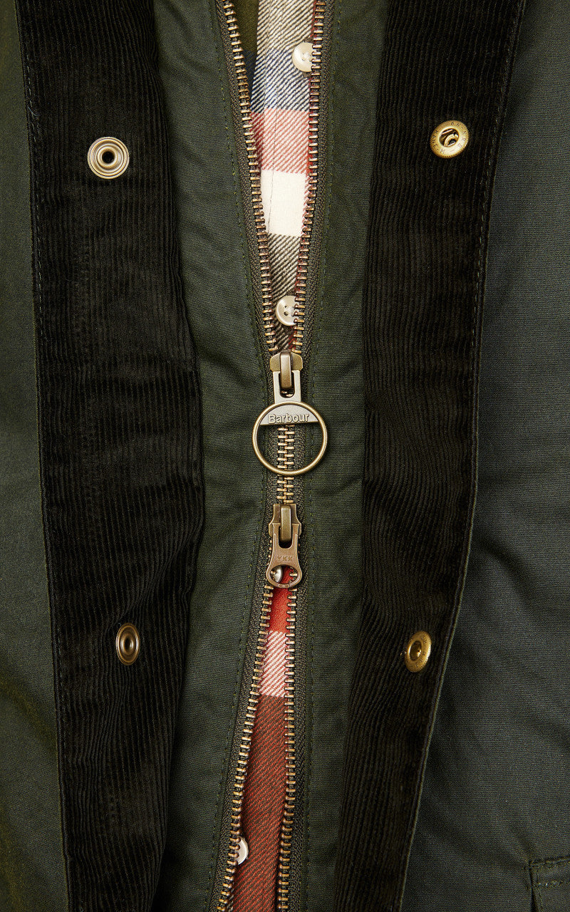 Barbour Compton Wax Jacket Fern