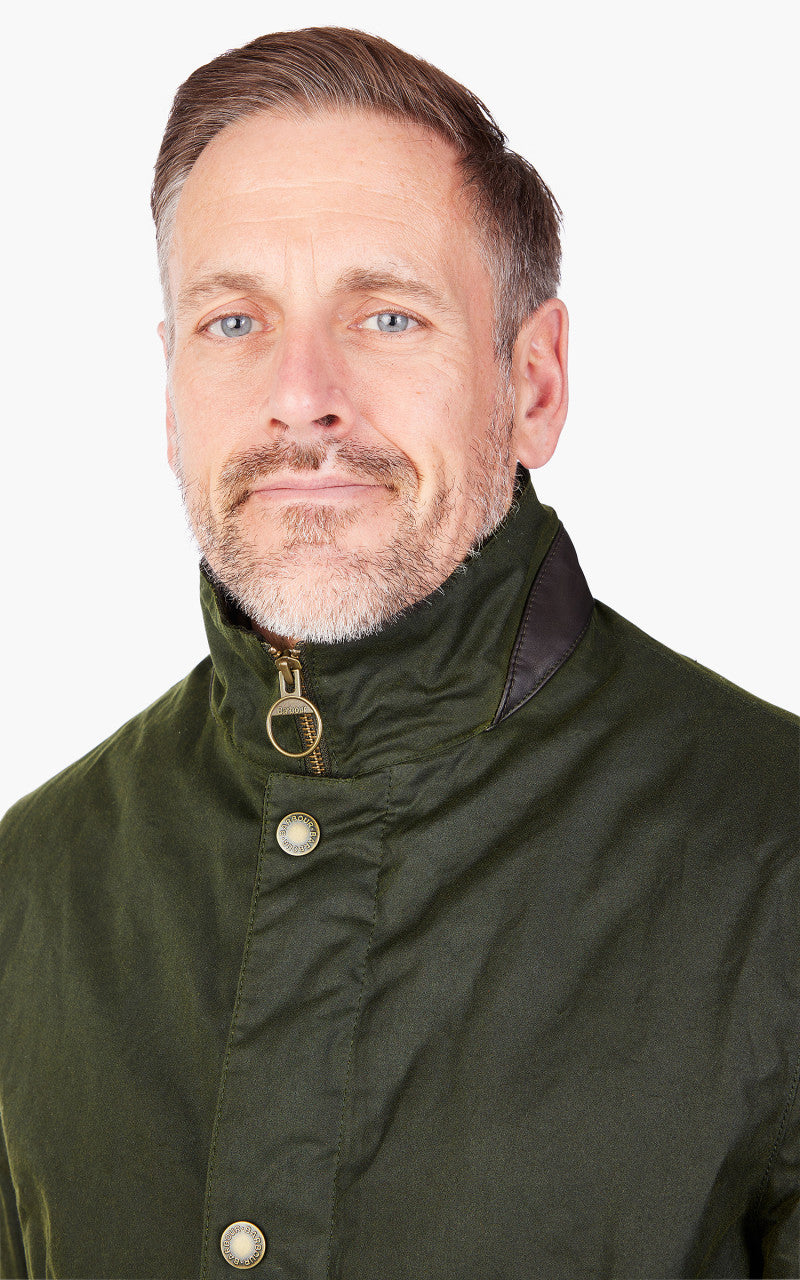 Barbour Compton Wax Jacket Fern