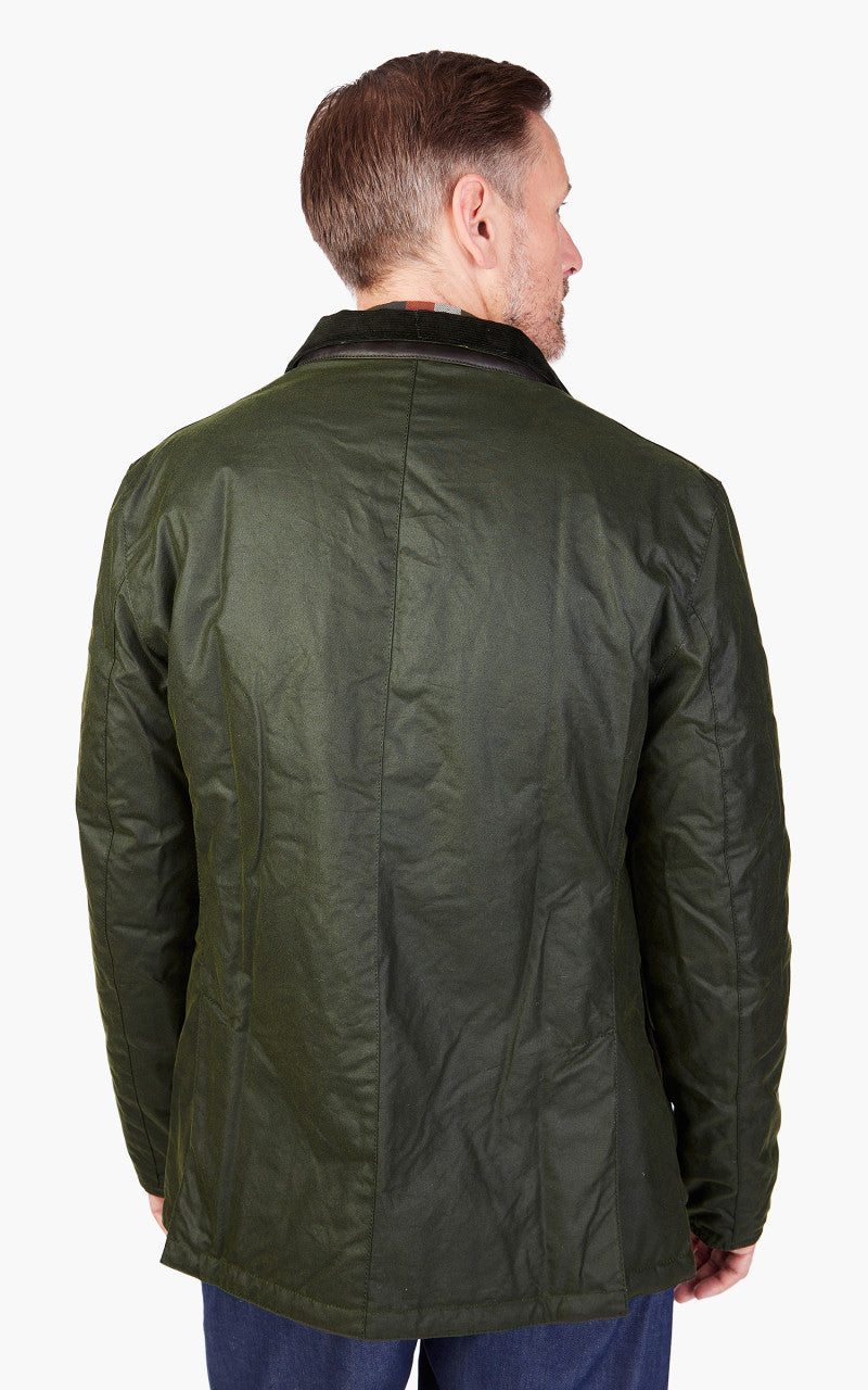 Barbour Compton Wax Jacket Fern