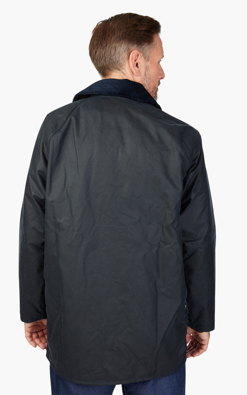Barbour 40th Anniversary Beaufort Wax Jacket Navy