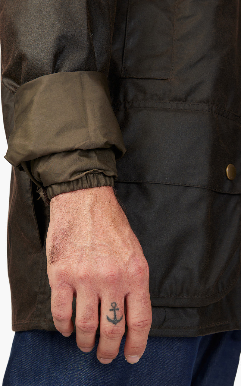 Barbour 40th Anniversary Beaufort Wax Jacket Olive
