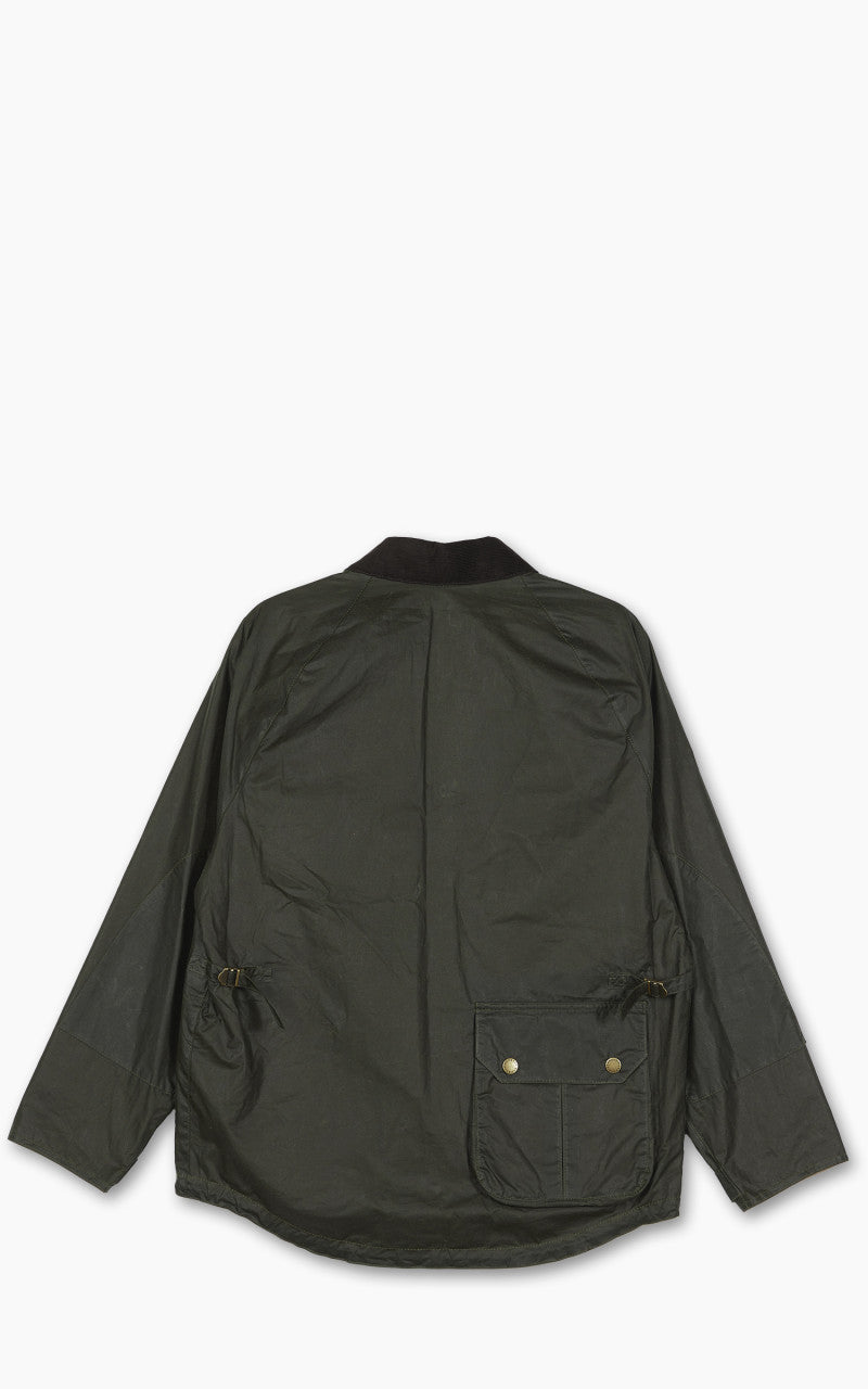 Barbour Deck Waxed Jacket Archive Olive