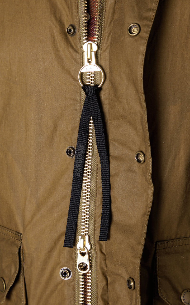 Barbour Deck Waxed Jacket Sand