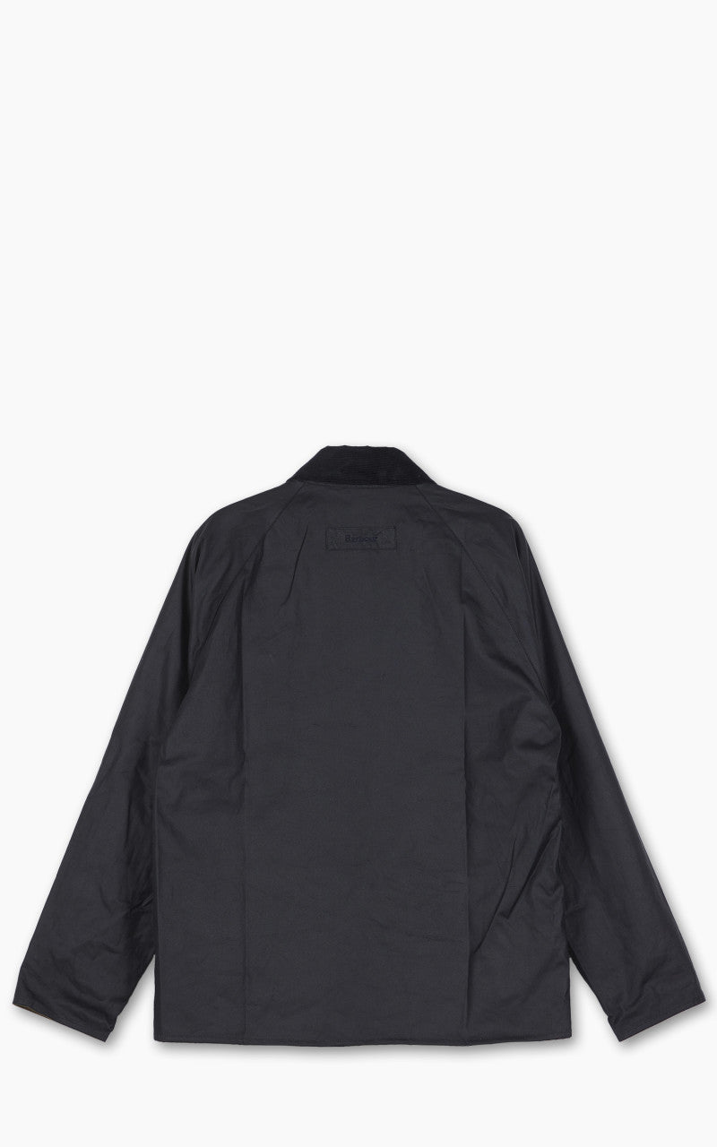 Barbour Utility Spey Waxed Jacket Classic Navy