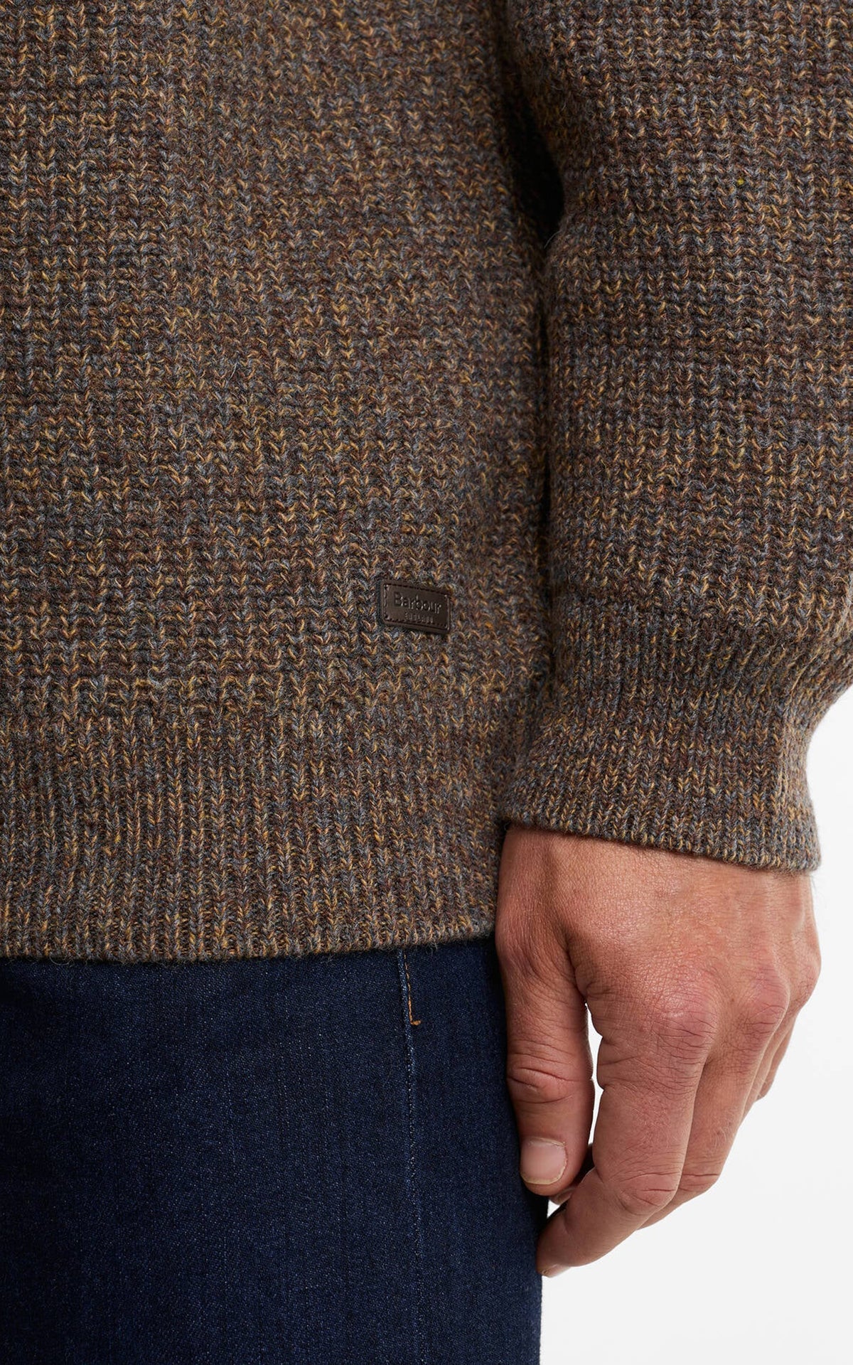 Barbour Sweatshirt Horseford Sandstone