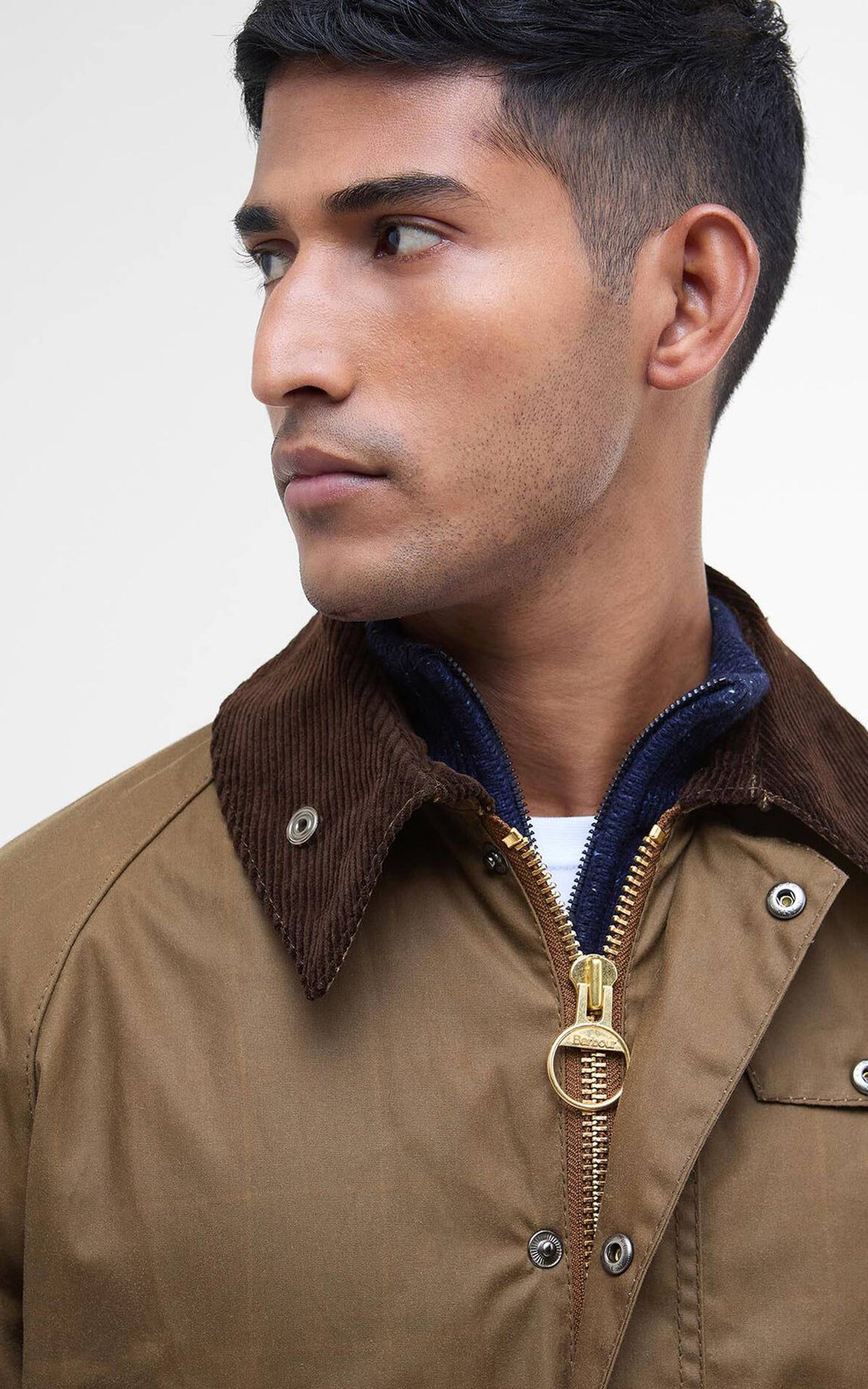Barbour Bedale Wax Jacket Bark