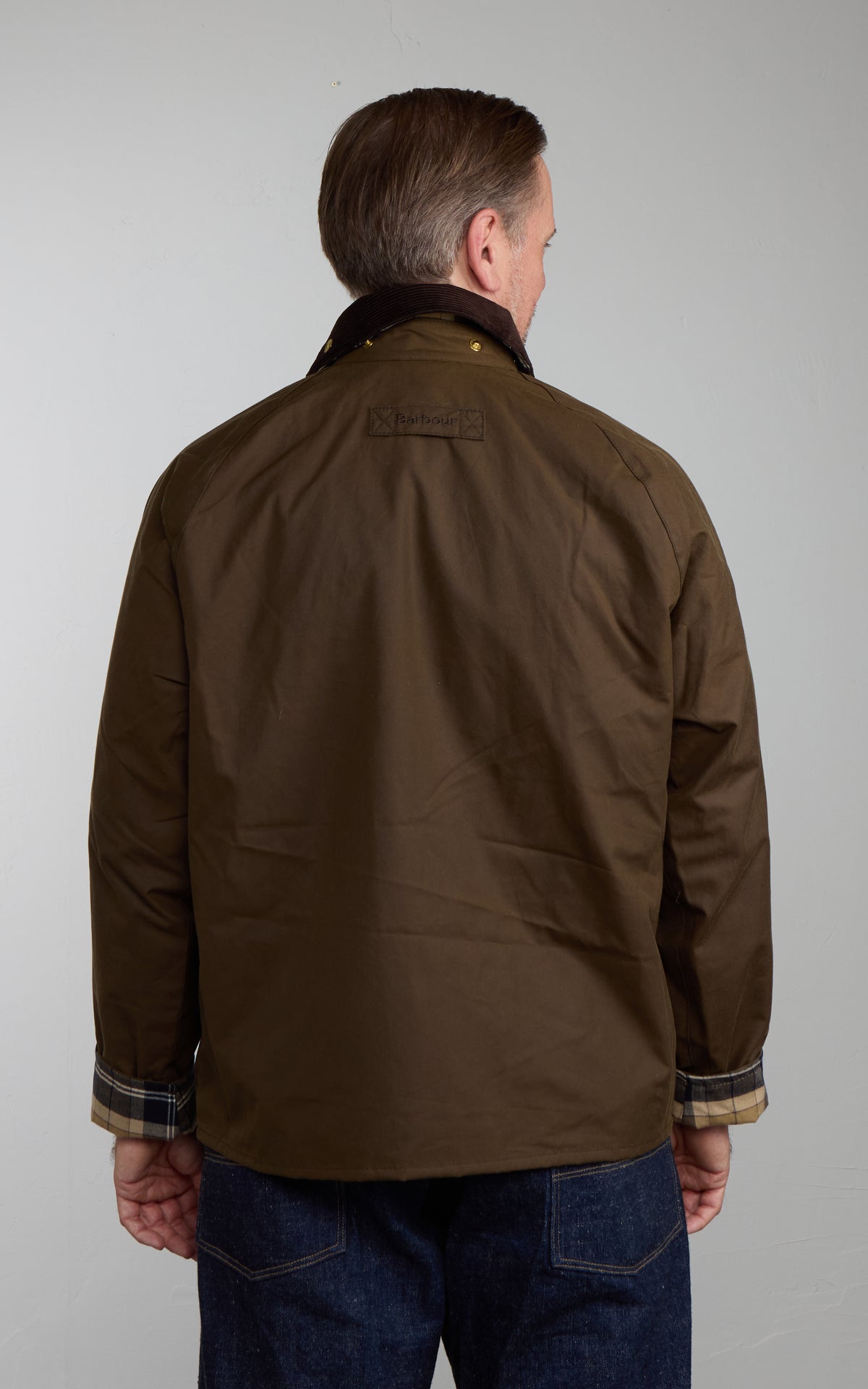 Barbour Icons Transport Wax Jacket Brown