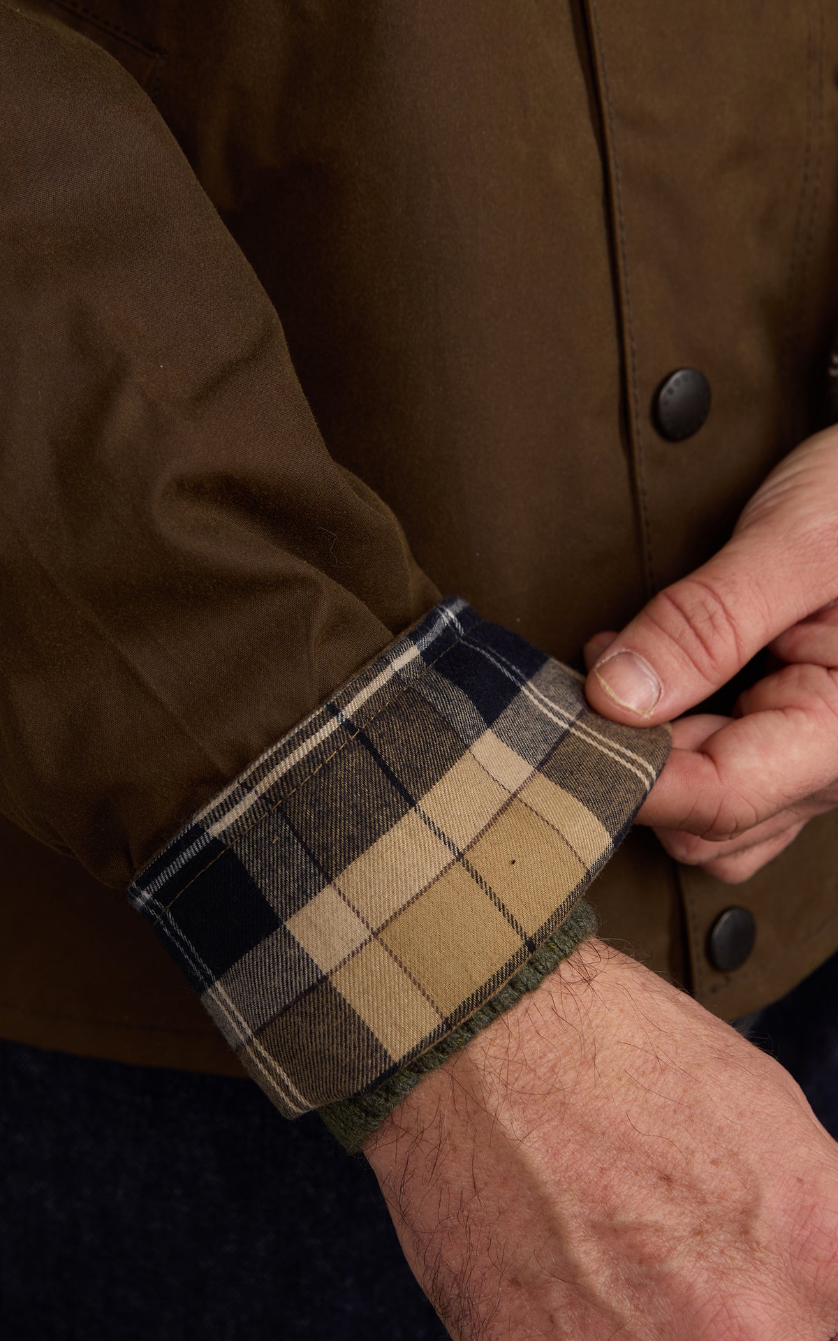 Barbour Icons Transport Wax Jacket Brown