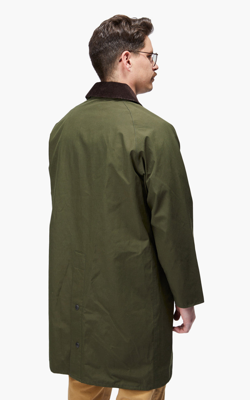 Barbour White Label Waterproof SL Burghley Jacket Sage