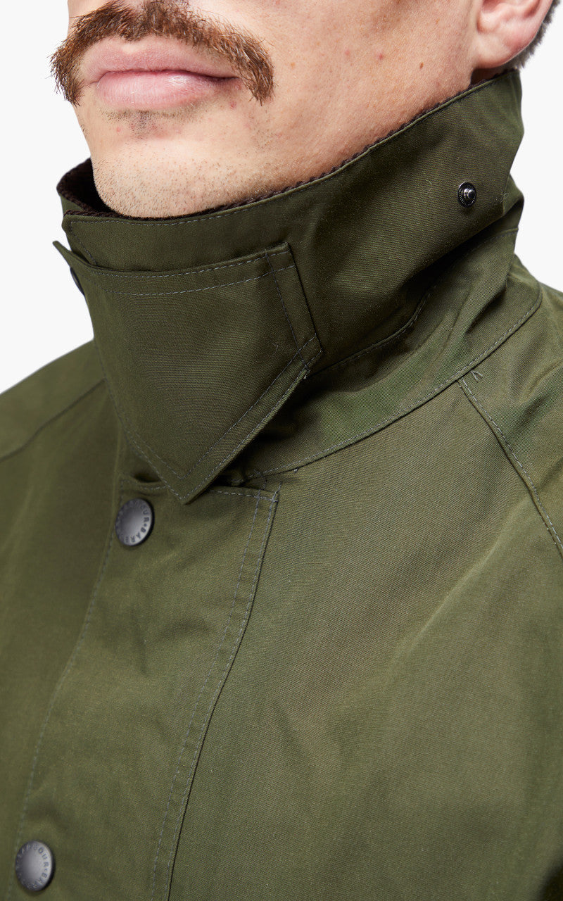 Barbour White Label Waterproof SL Burghley Jacket Sage