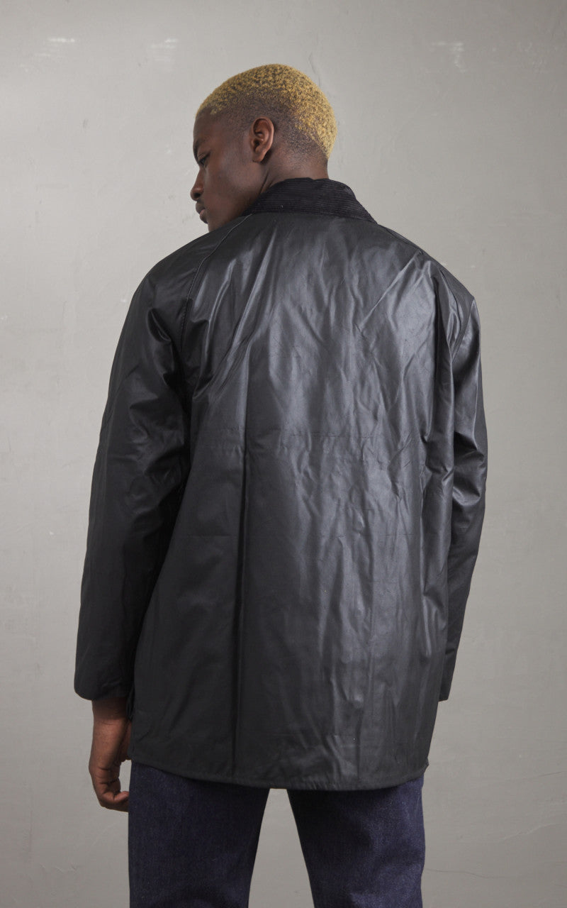 Barbour Beaufort Wax Jacket Black