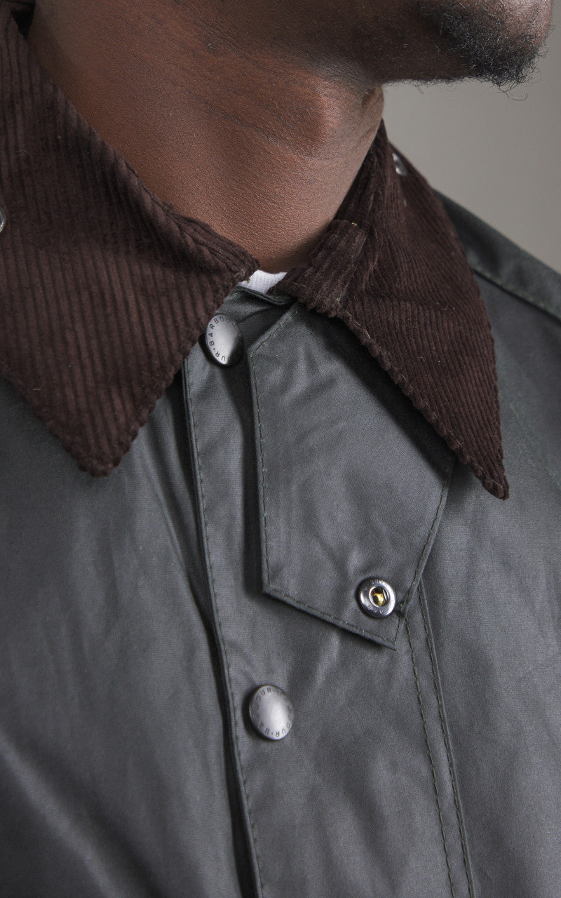 Barbour Beaufort Wax Jacket Sage