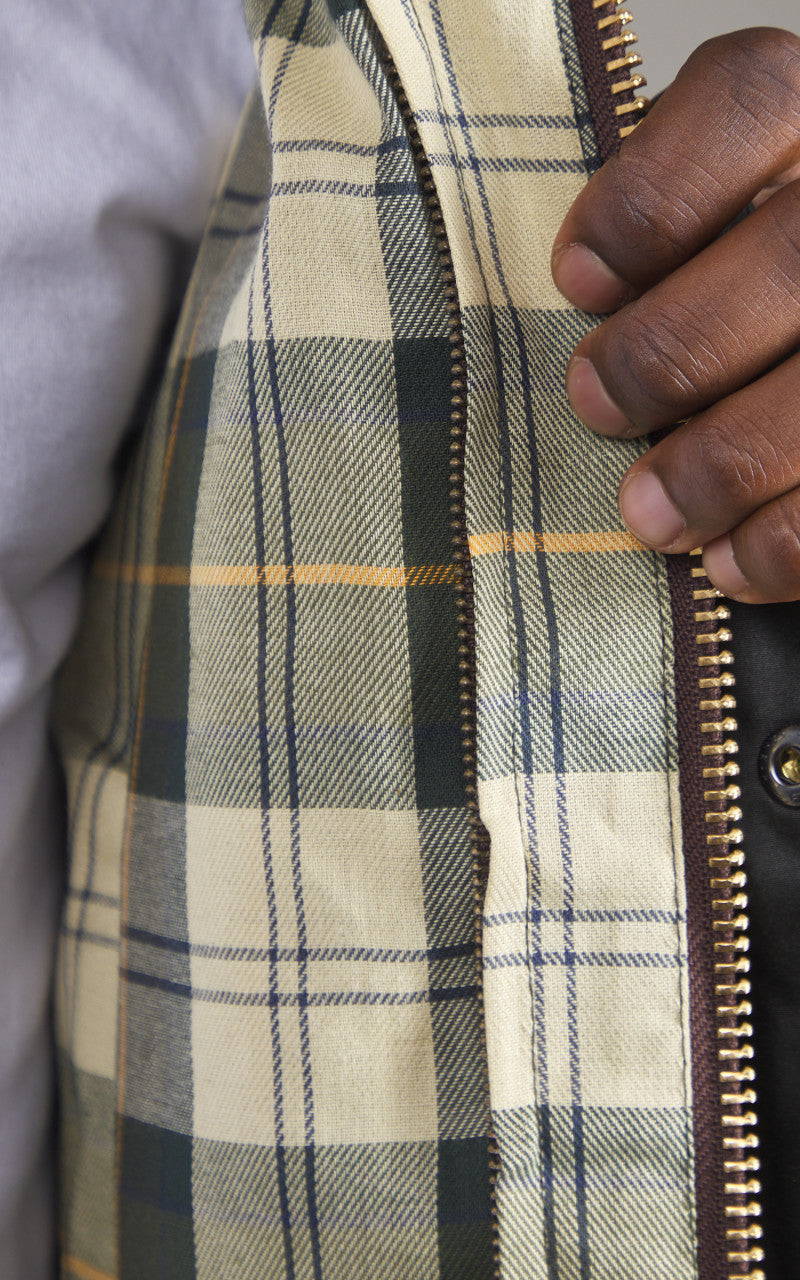 Barbour Beaufort Wax Jacket Sage