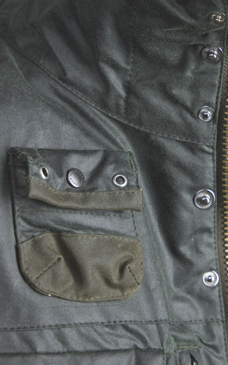 Barbour x To Ki To Military Wax Jacket Sage