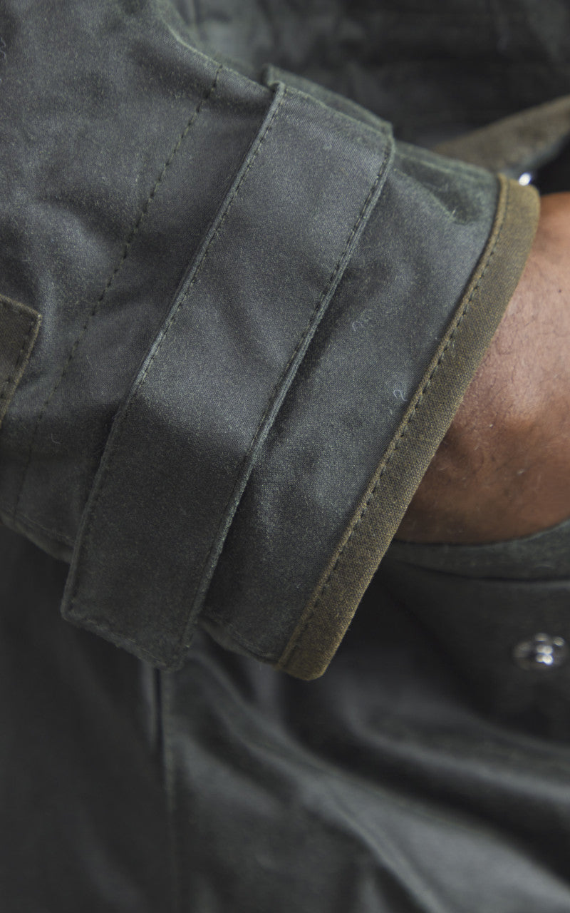 Barbour x To Ki To Military Wax Jacket Sage