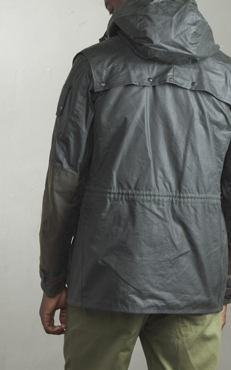 Barbour x To Ki To Military Wax Jacket Sage