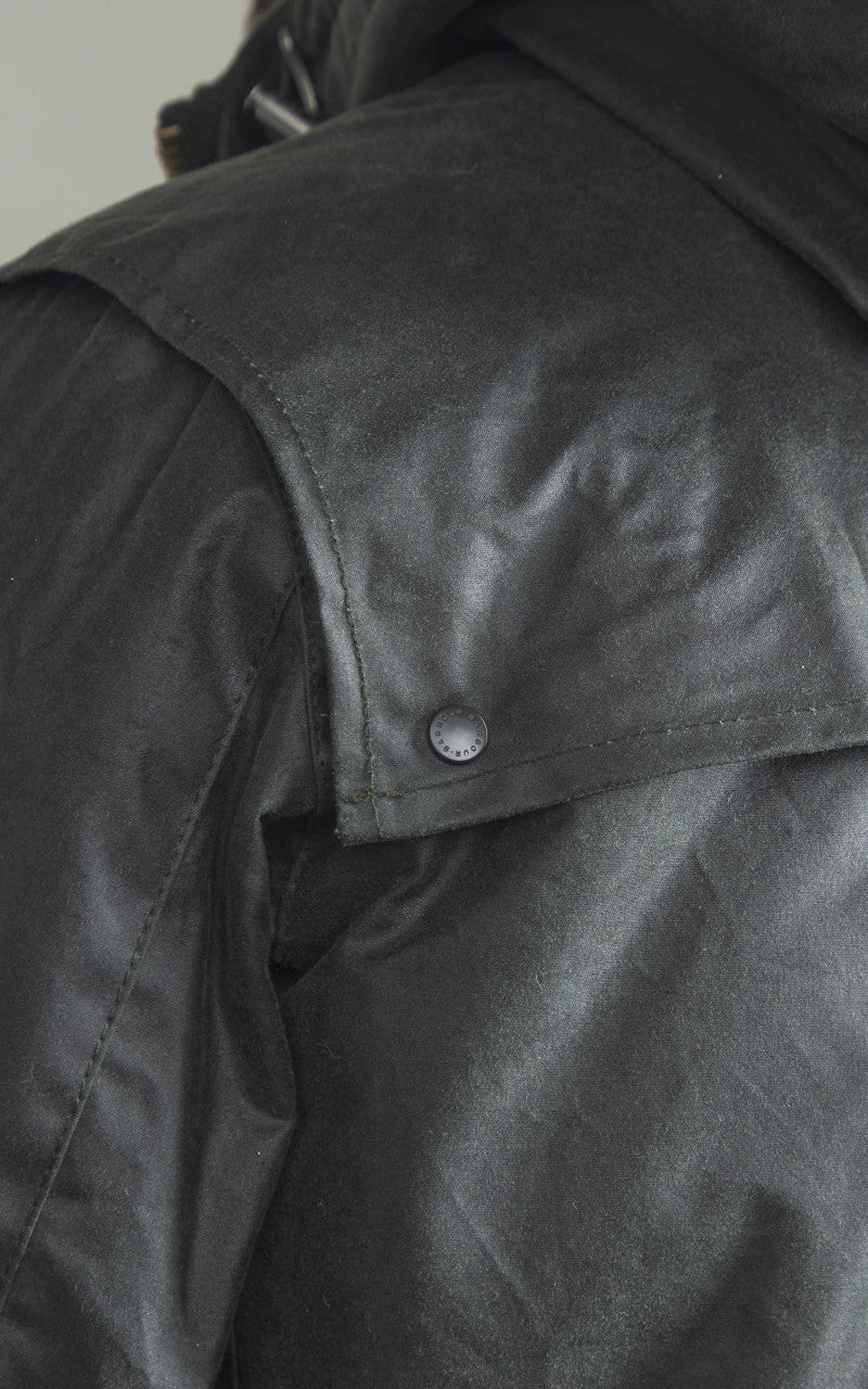 Barbour x To Ki To Military Wax Jacket Sage