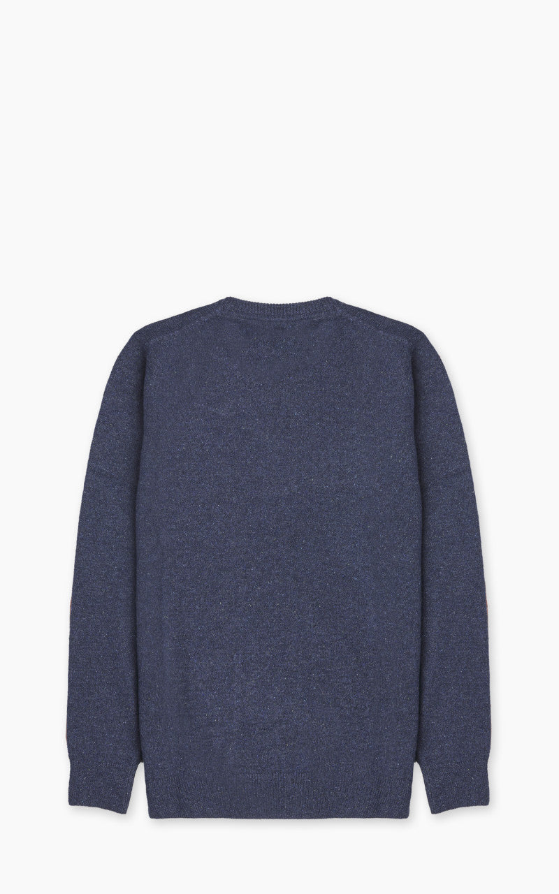 Barbour Essential Tisbury Crew Neck Sweatshirt Deep Blue