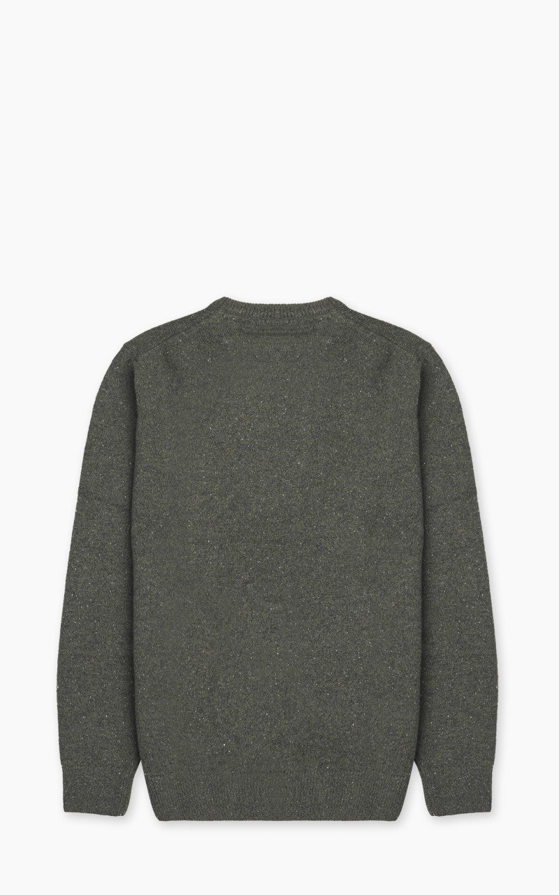 Barbour Essential Tisbury Crew Neck Sweatshirt Dark Seaweed