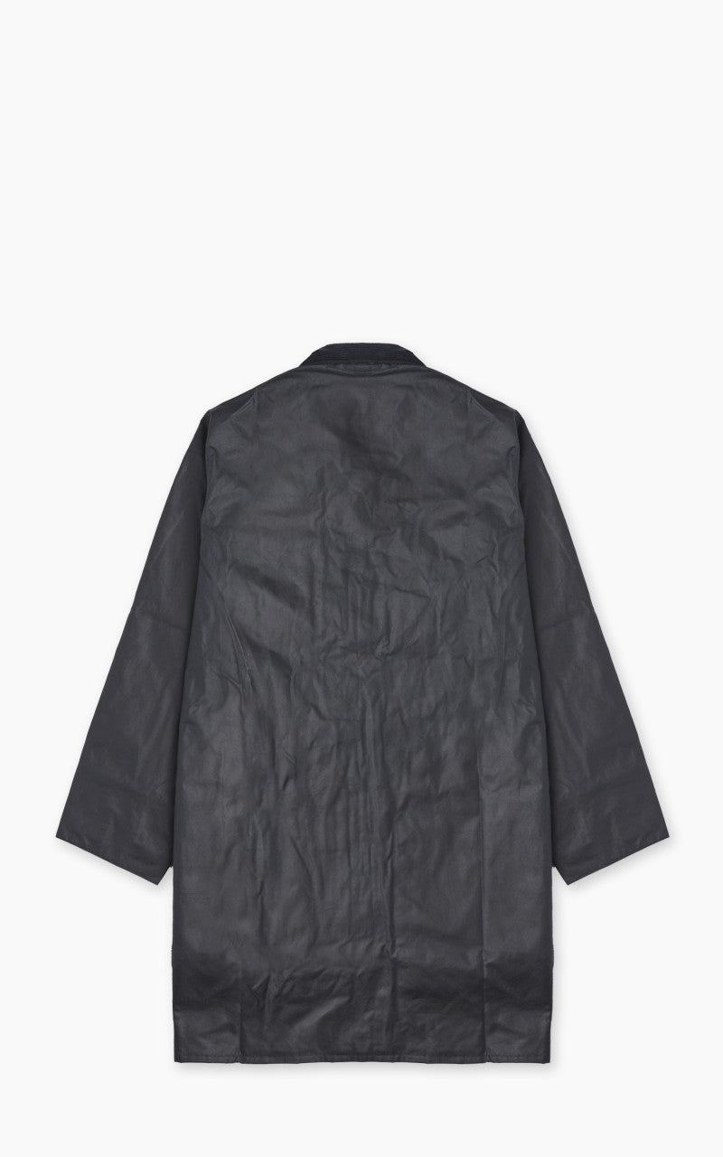 Barbour Border Wax Jacket Navy