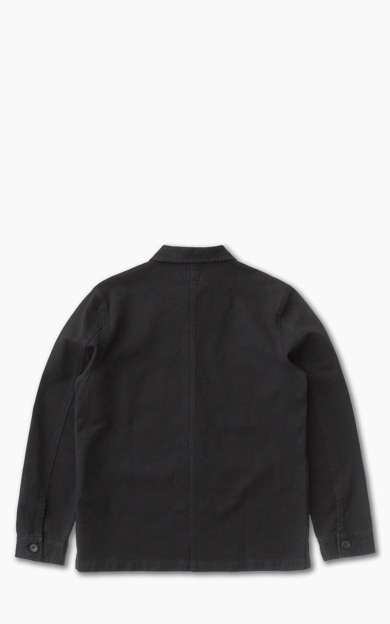 Nudie Jeans Barney Worker Jacket Schwarz