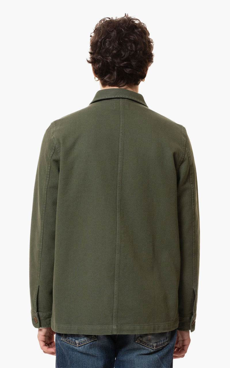 Nudie Jeans Barney Worker Jacket Olive