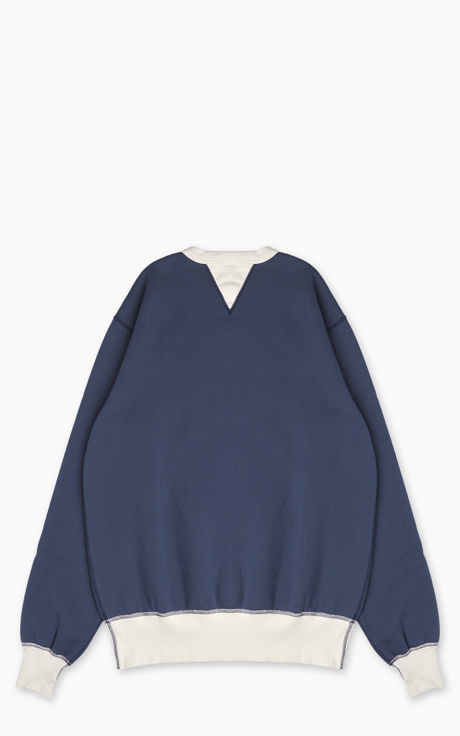 Barns Outfitters BR-3300 Cozun Switching Rib Sweatshirt Navy