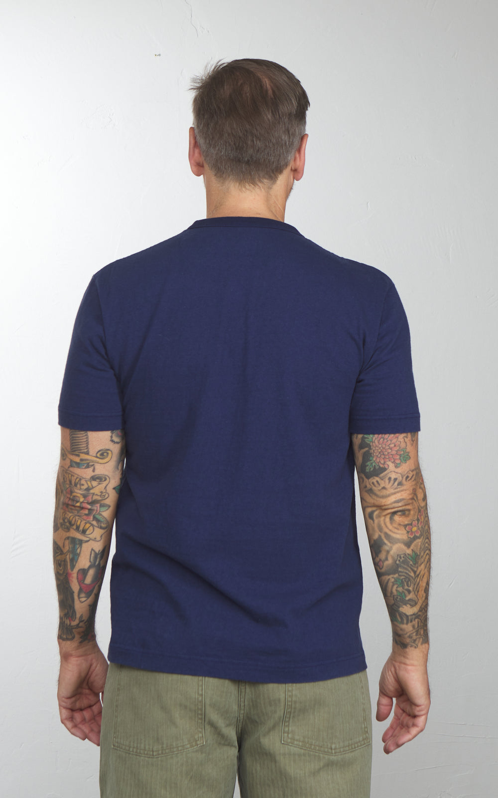 Barns Outfitters BR-11000 Tsuriami Pocket T-Shirt Blue Navy