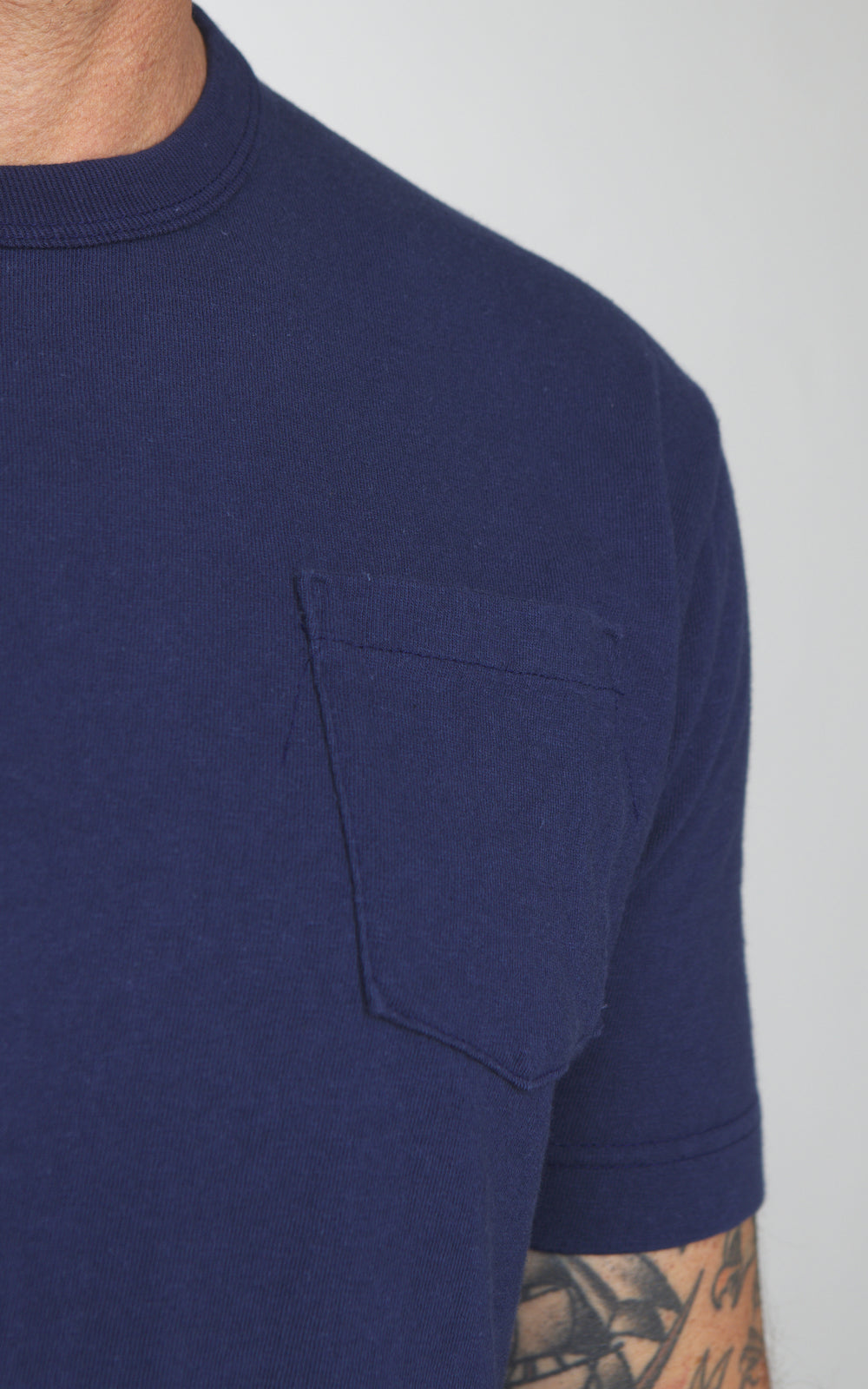 Barns Outfitters BR-11000 Tsuriami Pocket T-Shirt Blue Navy