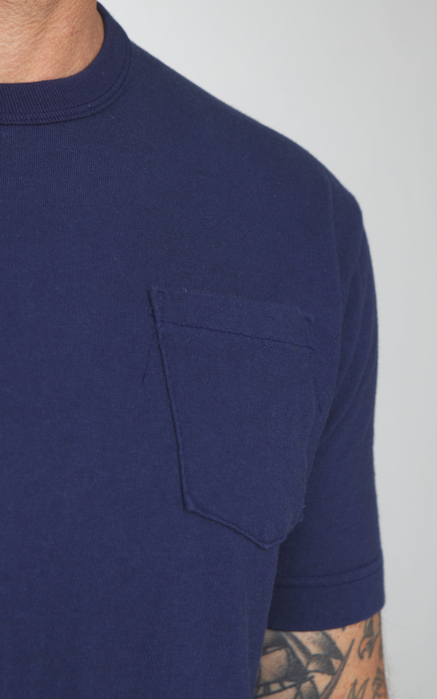 Barns Outfitters BR-11000 Tsuriami Pocket T-Shirt Blue Navy