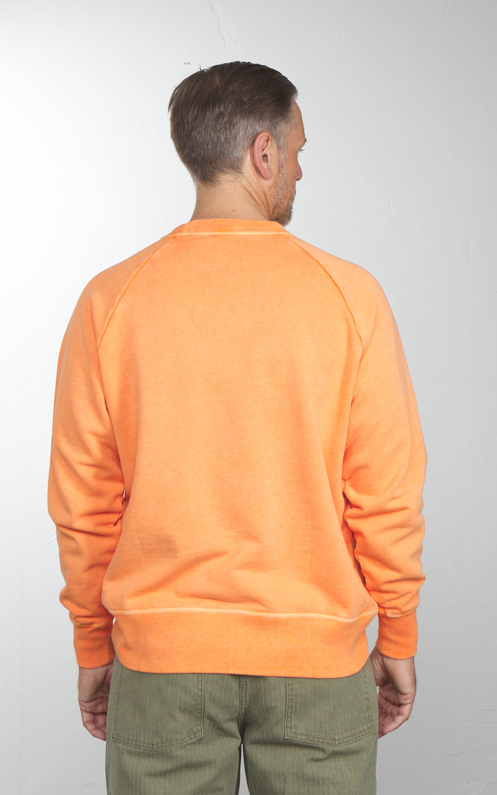 Barns Outfitters BR-26110 G.O.A.T. Slub Sweatshirt Orange