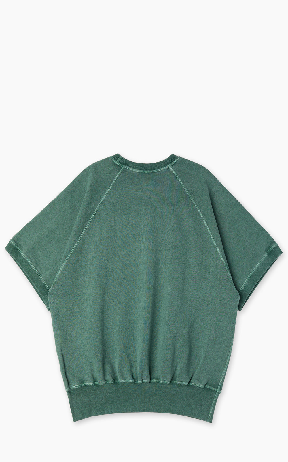 Barns Outfitters BR-26113 90's Short Sleeve Sweatshirt Green