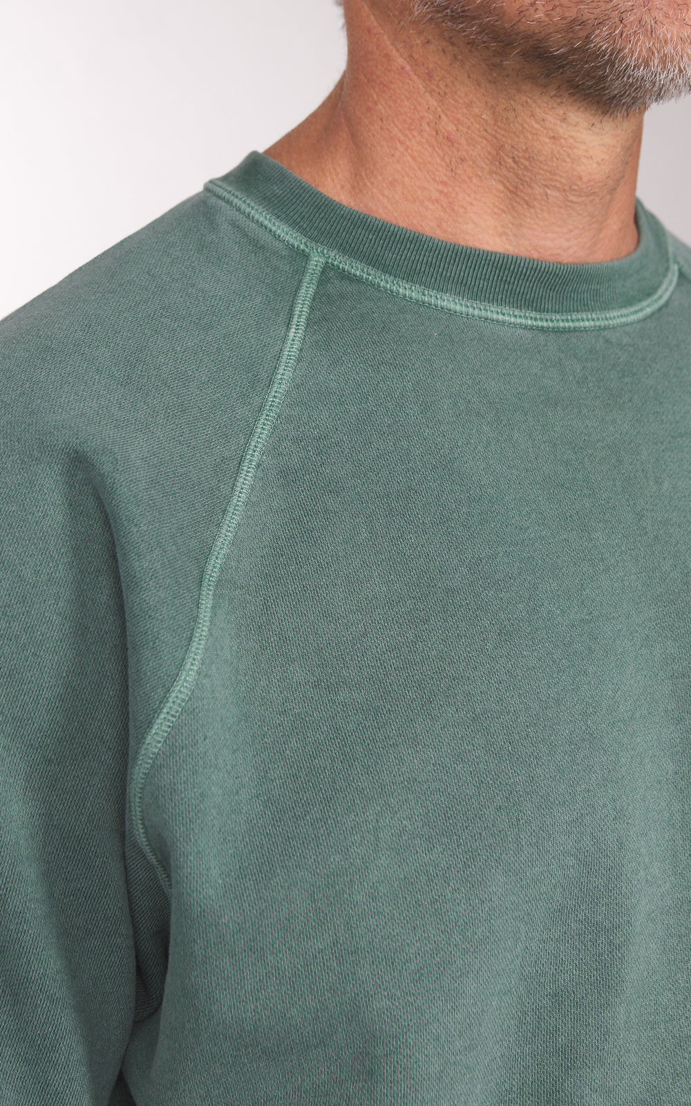 Barns Outfitters BR-26113 90's Short Sleeve Sweatshirt Green