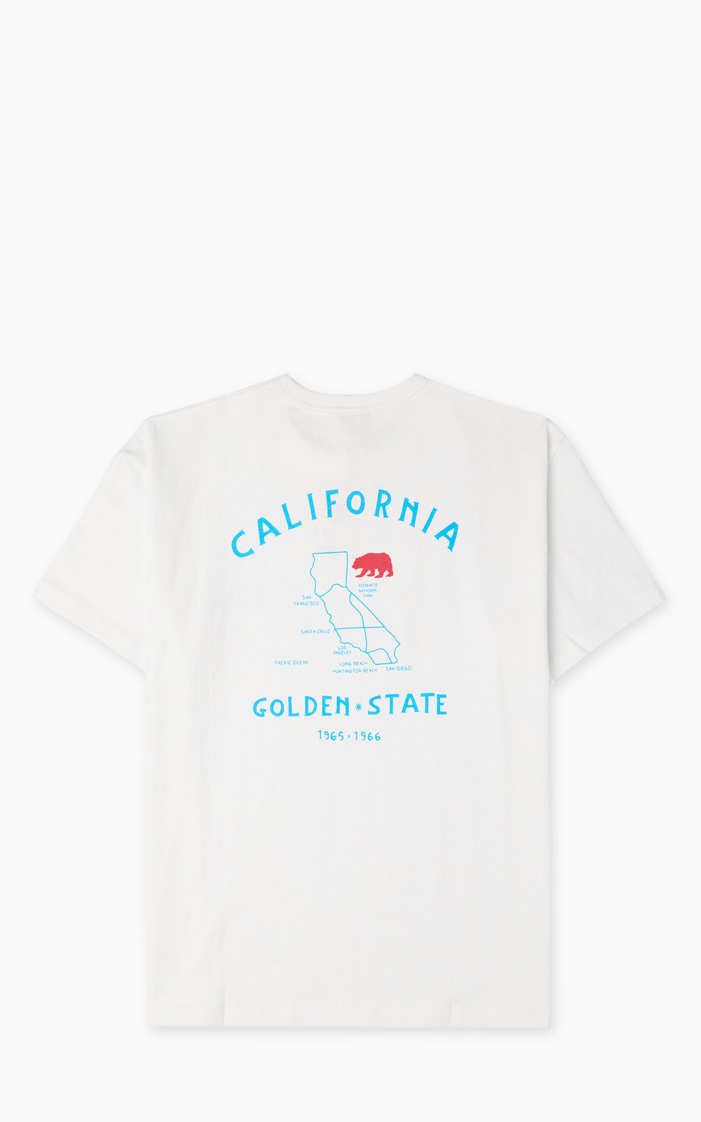 Barns Outfitters BR-26151 G.O.A.T. Short Sleeve T-Shirt White