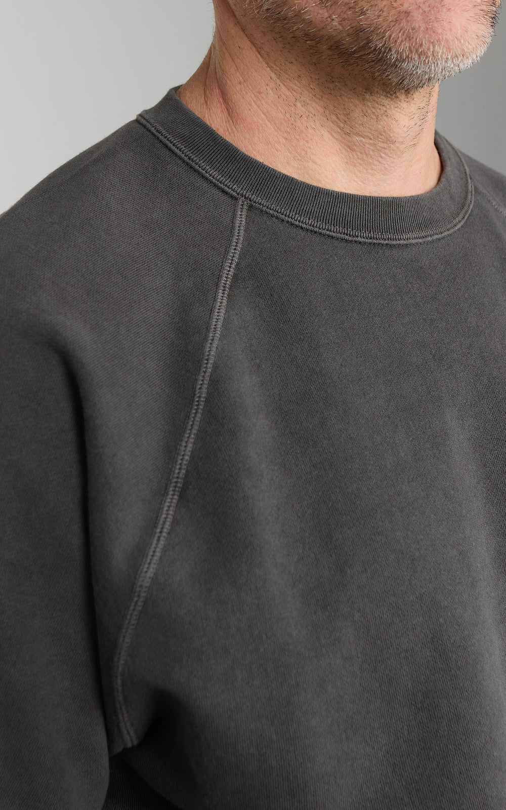 Barns Outfitters BR-26308 90's Short Sleeve Sweatshirt Black