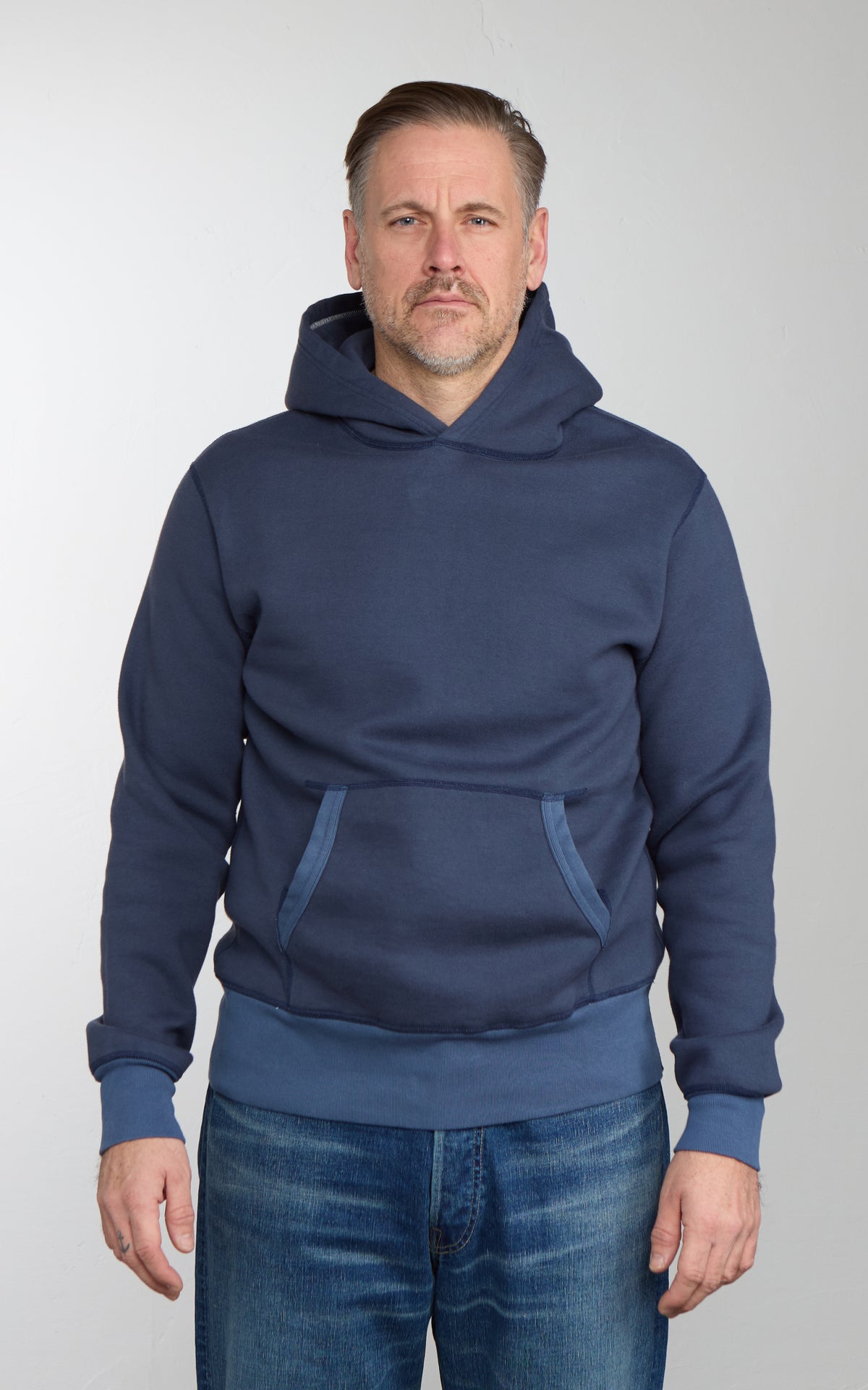 Barns Outfitters BR-3007 COZUN Pullover Hoodie Navy