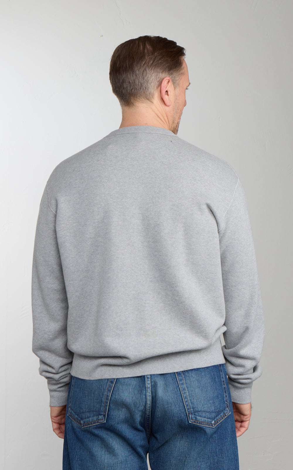 Barns Outfitters BR-3333 COZUN French Terry Crewneck Sweatshirt Grey
