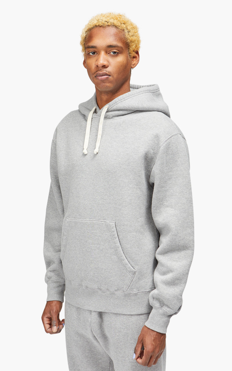 Beams Plus Pullover Hoodie Sweat Heather Grey