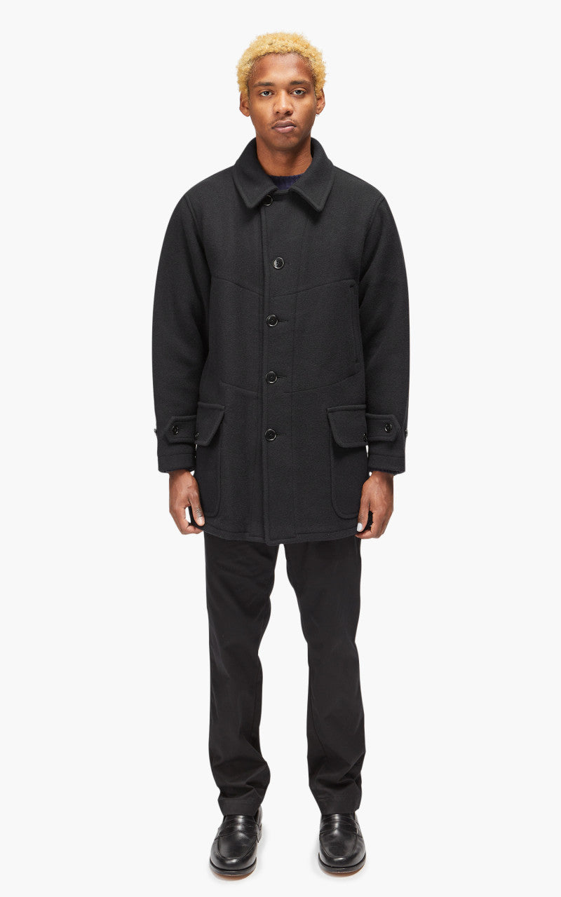 Beams Plus Hunting Coat Heavy Melton Navy