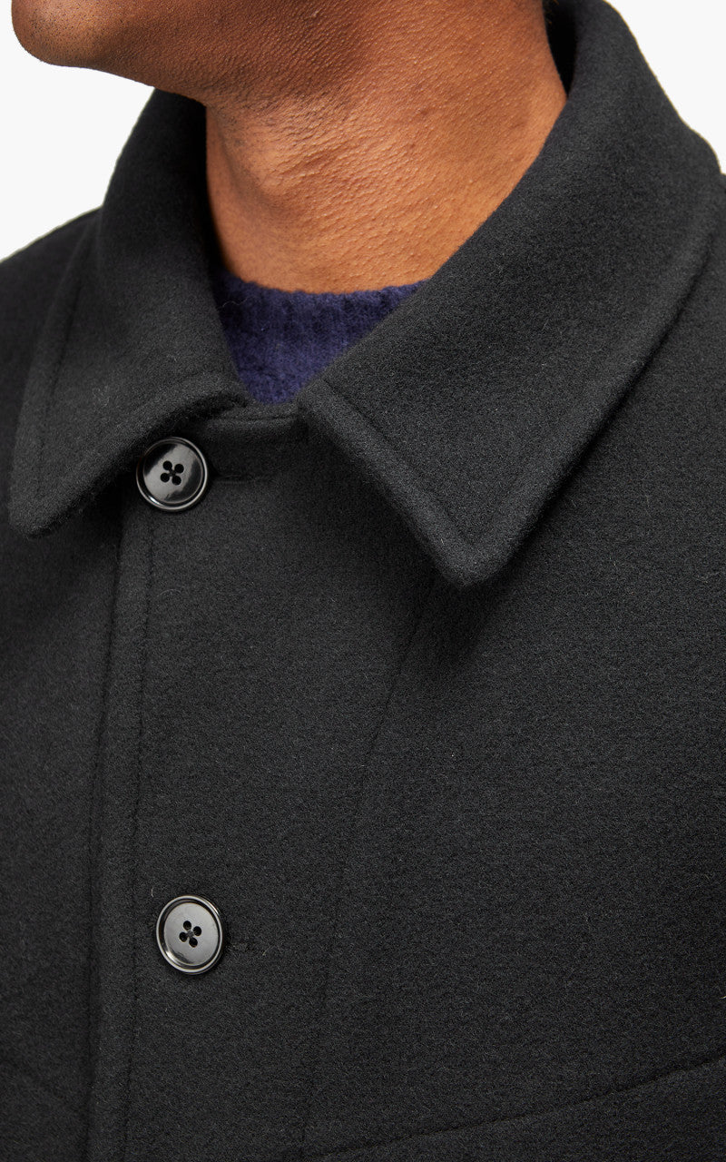 Beams Plus Hunting Coat Heavy Melton Navy