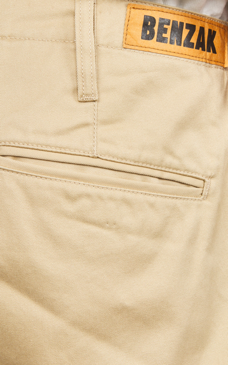 Benzak BC-04 Relaxed Chino Sateen Twill Desert Sand 8.5oz