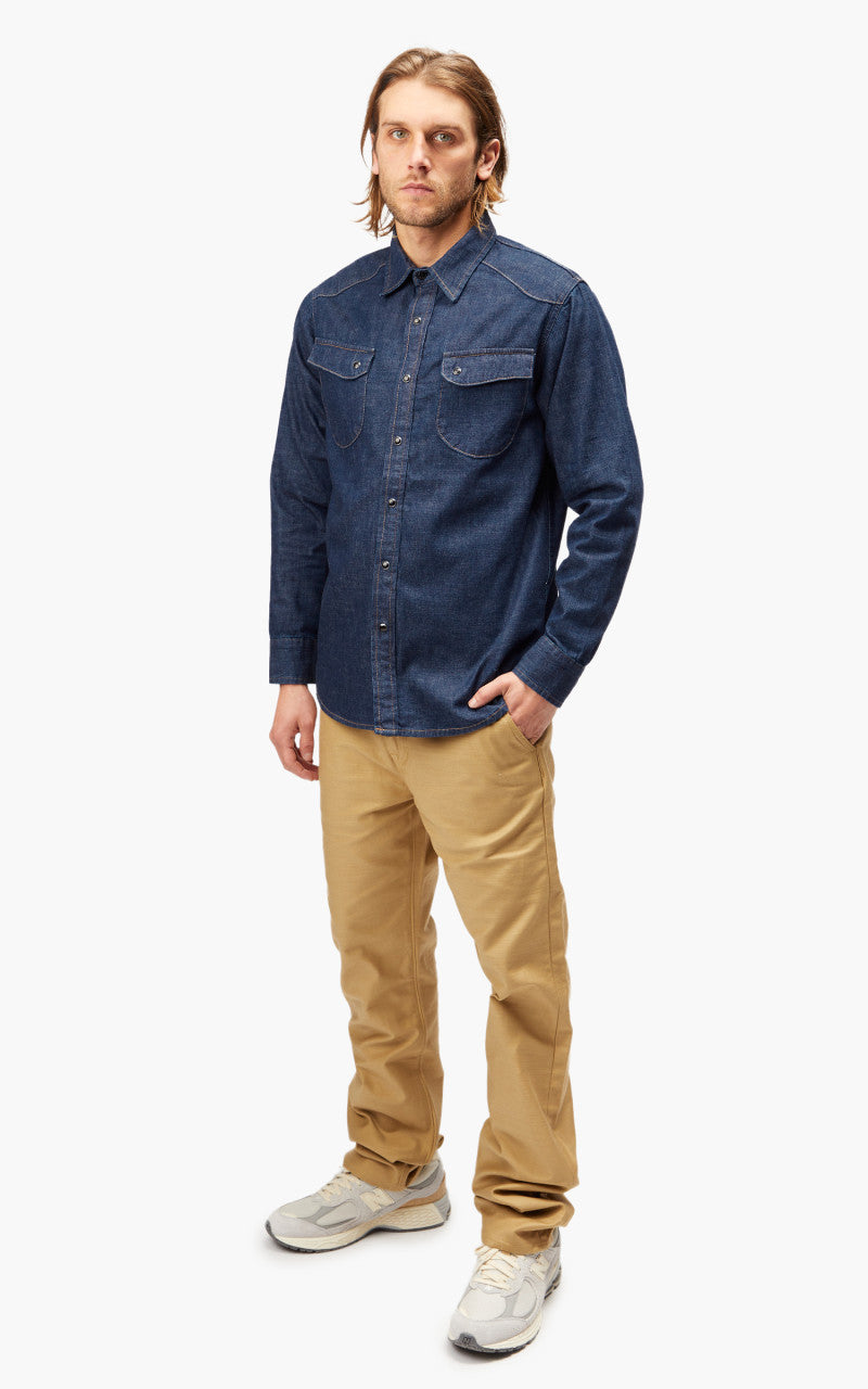 Benzak BCS-01 Western Shirt Tinted Denim 8oz