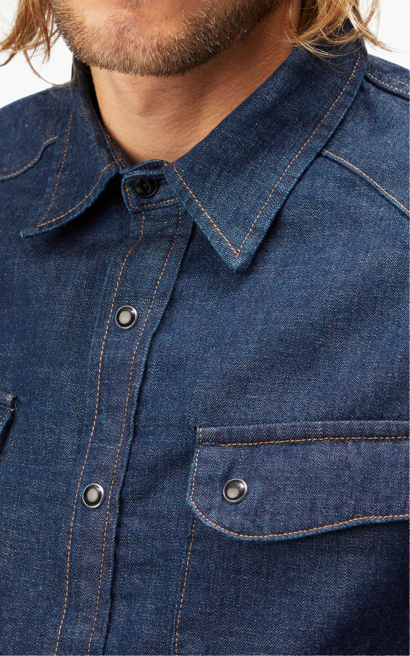 Benzak BCS-01 Western Shirt Tinted Denim 8oz
