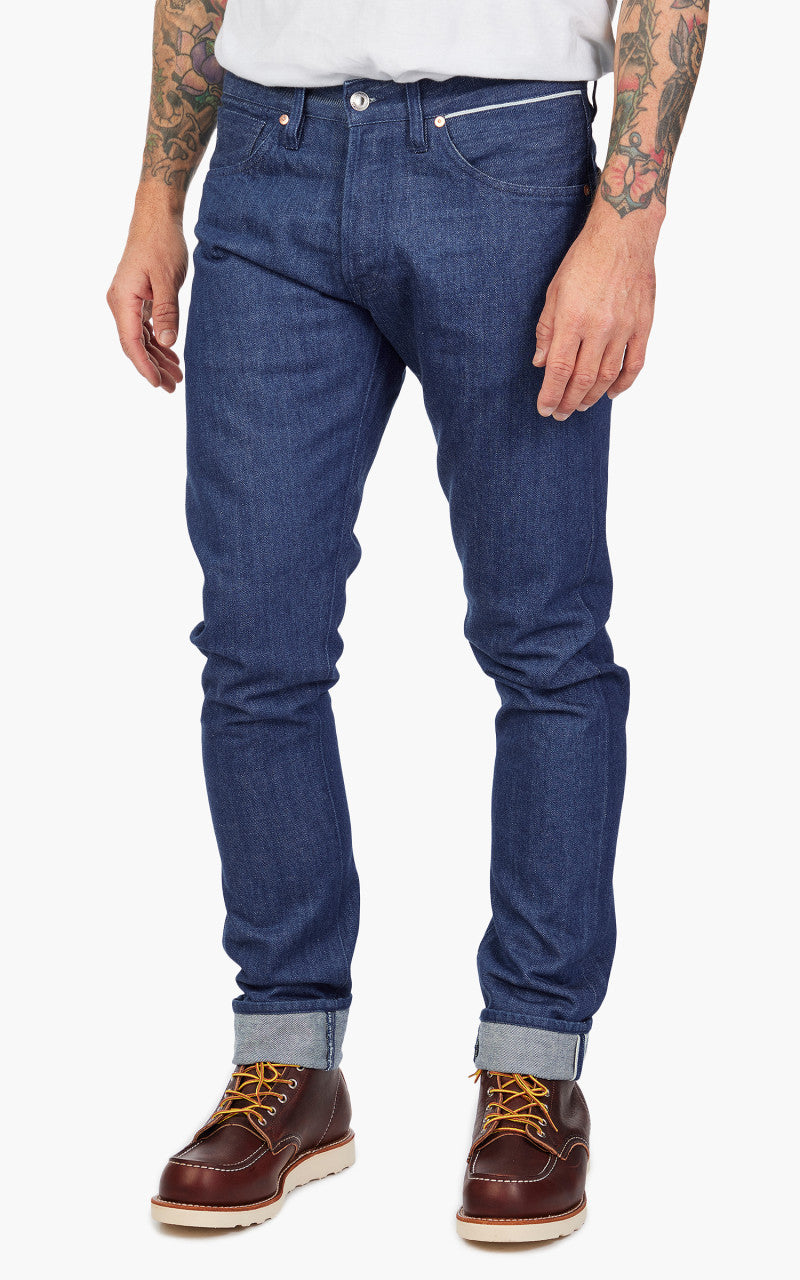 Benzak B-01 Slim Selvedge Colour Denim Blue 14oz