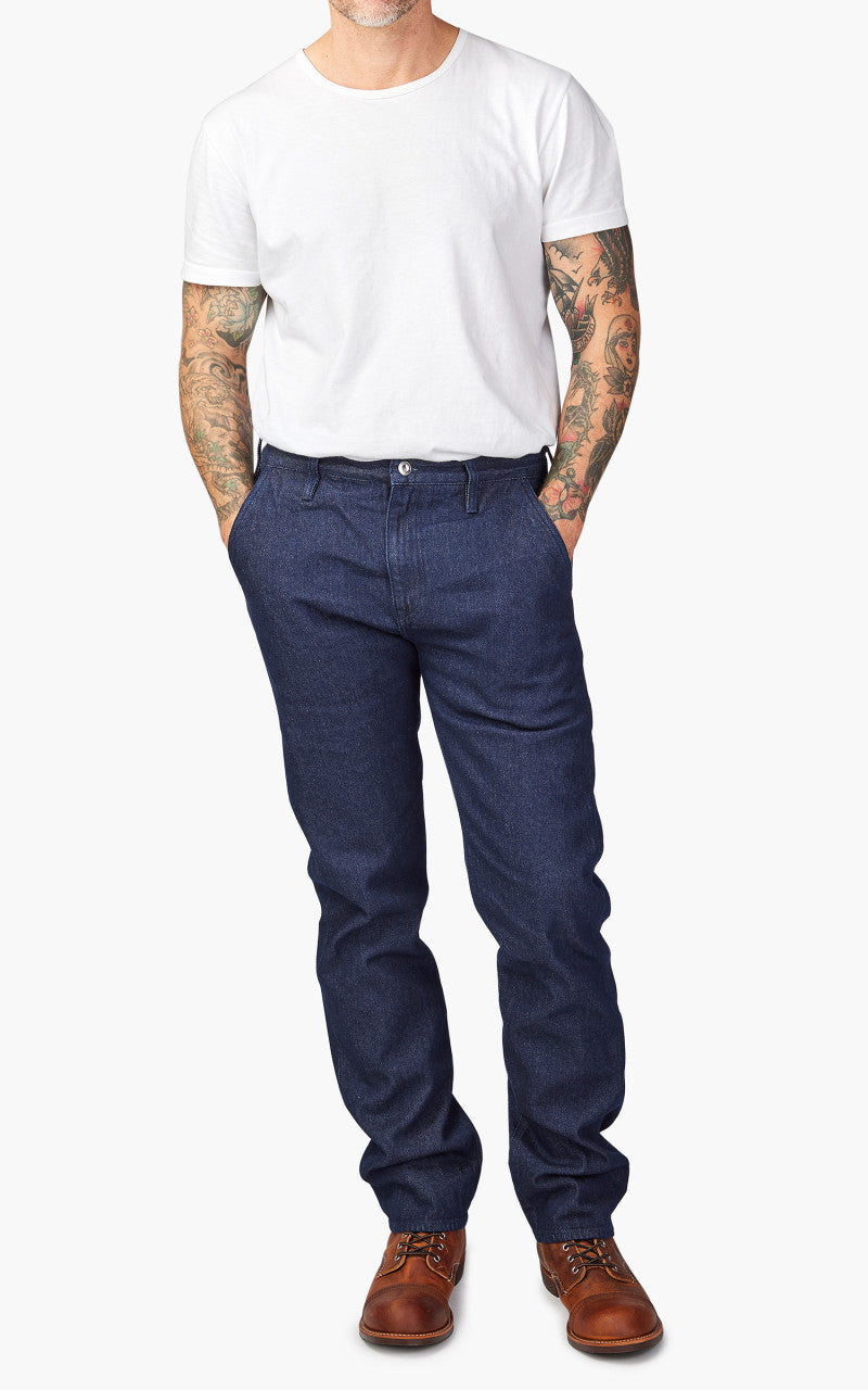 Benzak BC-03 Straight Chino Brushed Denim 13.75oz