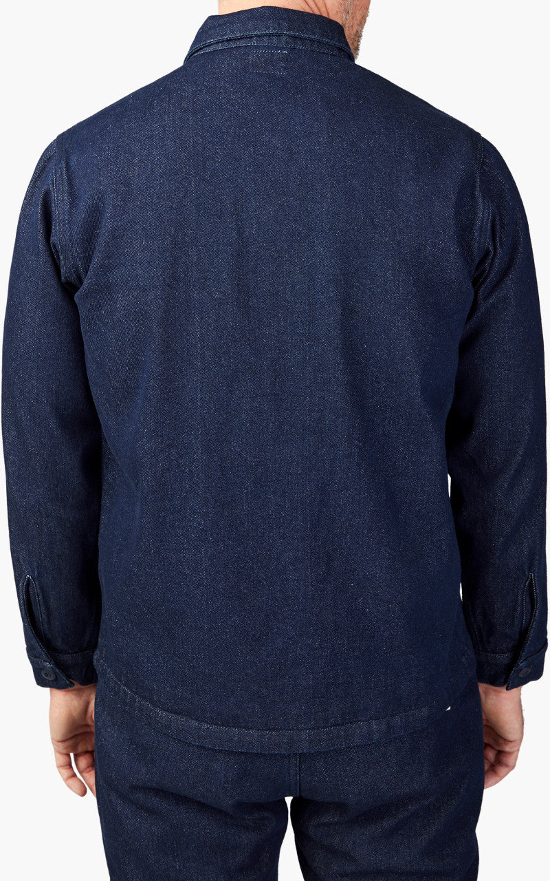 Benzak BWS-03 Military Overshirt Brushed Denim 13.75oz