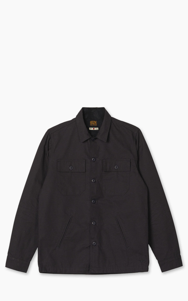 Benzak BWS-03 Military Overshirt Ripstop Navy
