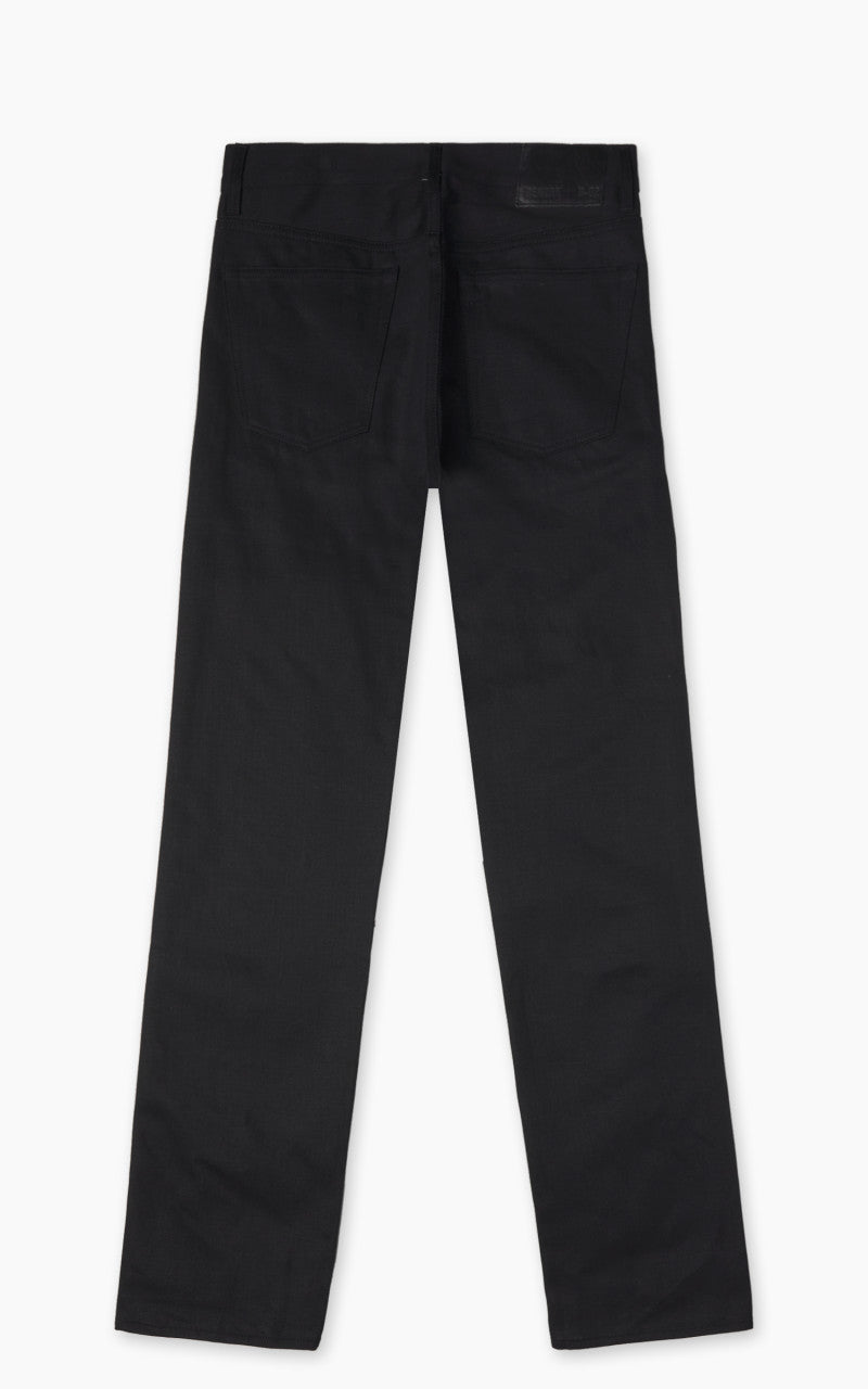 Benzak B-02 Straight Black Slub Selvedge Black 13oz