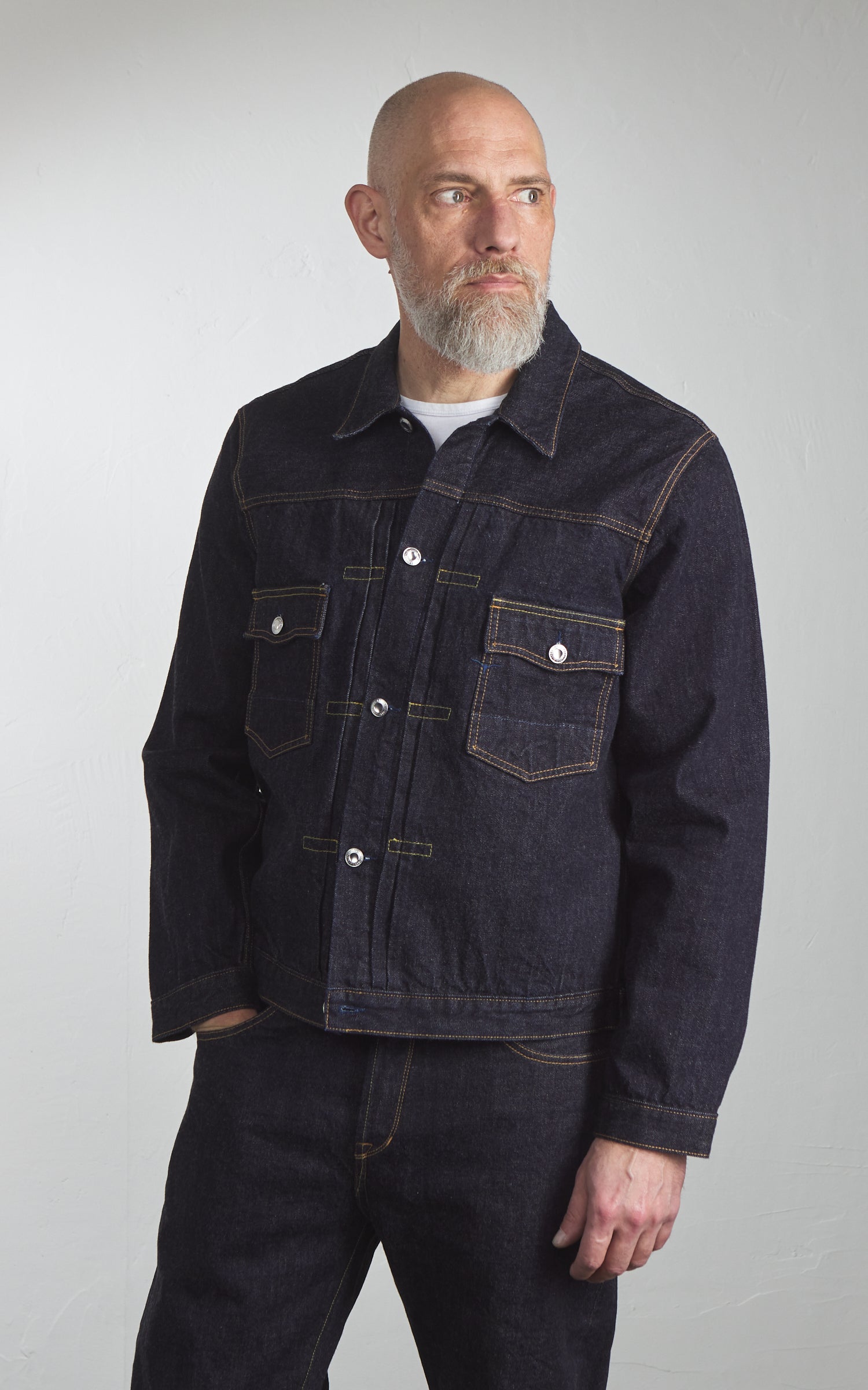Benzak BDJ-T2 Type II Jacket Forties Era Selvedge Indigo 14oz