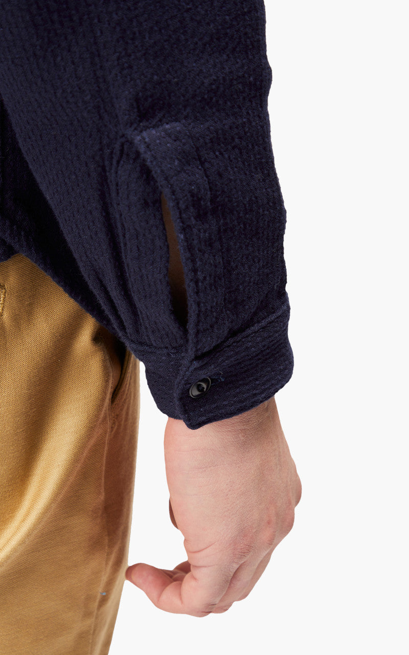 Benzak BWS-02 Utility Shirt Sashiko Double Gauze 8.5oz